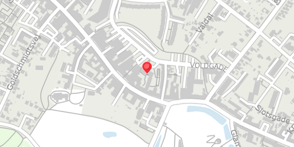 Trafikstøjkort på Algade 89H, 4760 Vordingborg