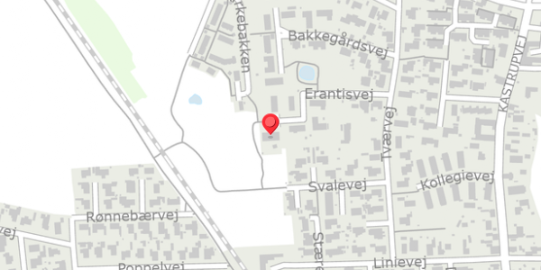 Trafikstøjkort på Erantisvej 11, . , 4760 Vordingborg