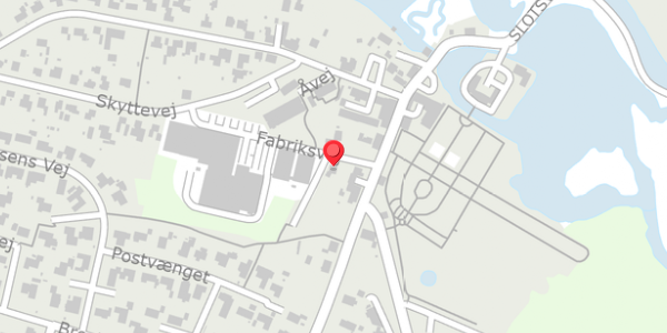Trafikstøjkort på Fabriksvej 1, 6510 Gram