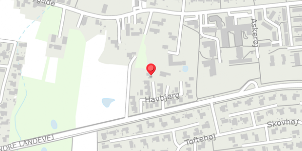 Trafikstøjkort på Havbjerg 21, . , 6470 Sydals