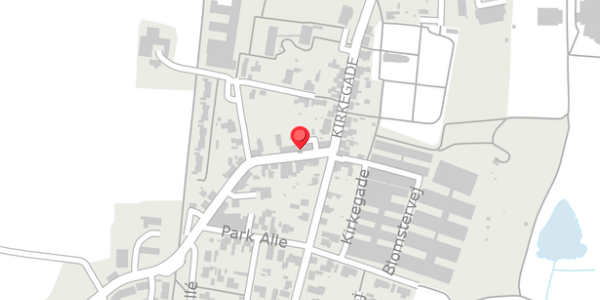 Trafikstøjkort på Vestergade 8A, . , 7870 Roslev