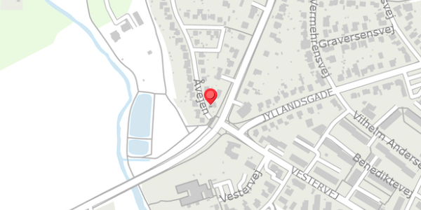 Trafikstøjkort på Åvejen 19B, 4100 Ringsted
