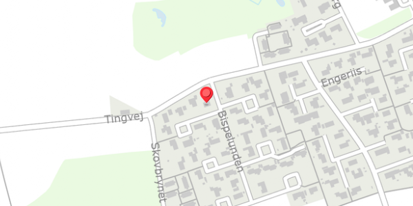 Trafikstøjkort på Bispelunden 2, 6534 Agerskov