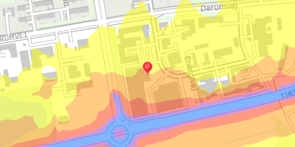 Trafikstøjkort på Energivej 9, st. , 6700 Esbjerg
