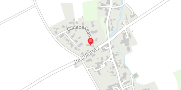 Trafikstøjkort på Gildebakken 23, . , 8680 Ry
