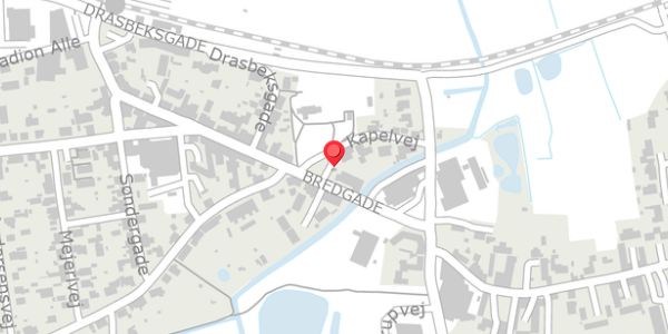 Trafikstøjkort på Kapelvej 2, . , 8560 Kolind