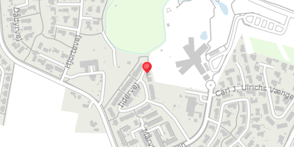 Trafikstøjkort på Ildervej 37, 4690 Haslev