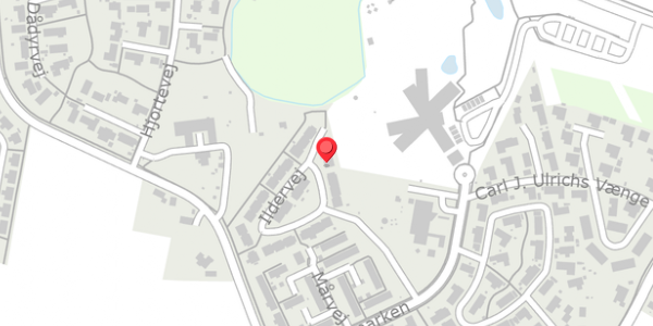 Trafikstøjkort på Ildervej 39, 4690 Haslev
