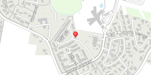 Trafikstøjkort på Ildervej 45, 4690 Haslev