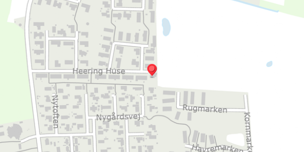 Trafikstøjkort på Heering Huse 34, 4690 Haslev