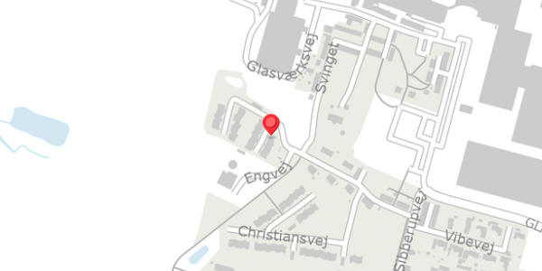 Trafikstøjkort på Engvej 9, 4684 Holmegaard
