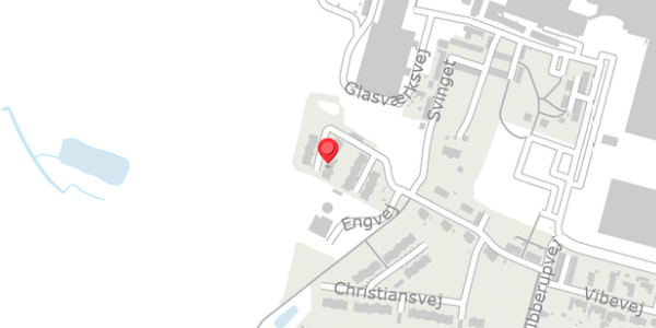 Trafikstøjkort på Engvej 45, 4684 Holmegaard