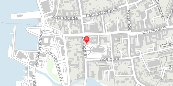 Trafikstøjkort på Damgade 13, . , 5610 Assens