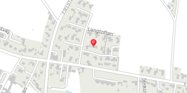 Trafikstøjkort på Langtoften 28, . , 6100 Haderslev