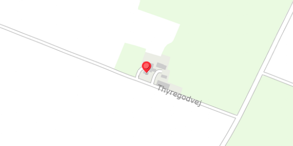 Trafikstøjkort på Thyregodvej 79, 7361 Ejstrupholm