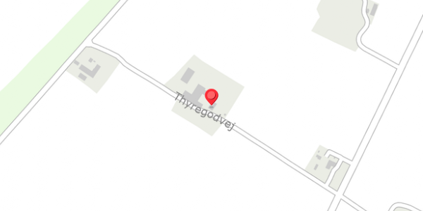 Trafikstøjkort på Thyregodvej 89, 7361 Ejstrupholm