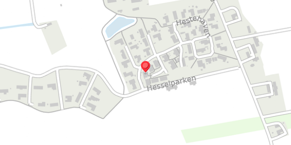 Trafikstøjkort på Hestehaven 6A, 8500 Grenaa
