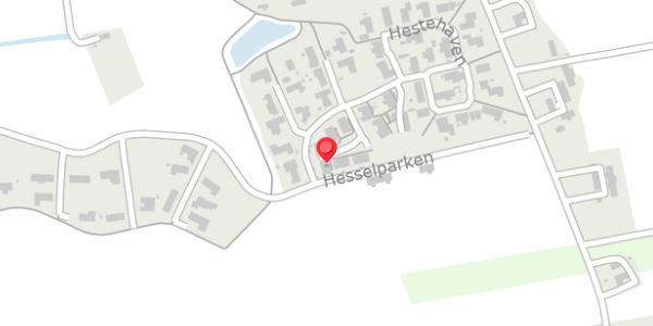 Trafikstøjkort på Hestehaven 8A, 8500 Grenaa
