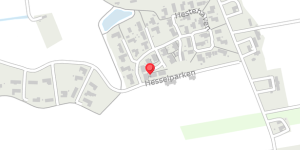 Trafikstøjkort på Hestehaven 10A, 8500 Grenaa