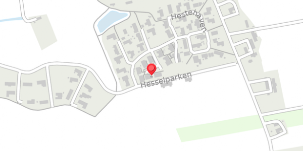 Trafikstøjkort på Hestehaven 10B, . , 8500 Grenaa
