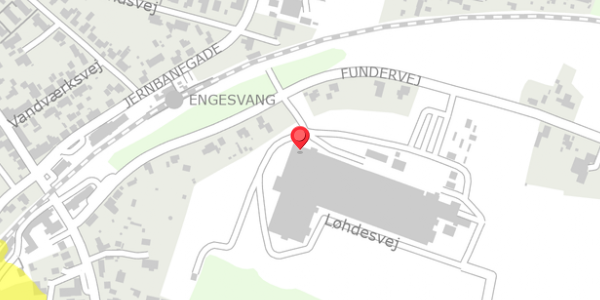 Trafikstøjkort på Fundervej 22, 7442 Engesvang