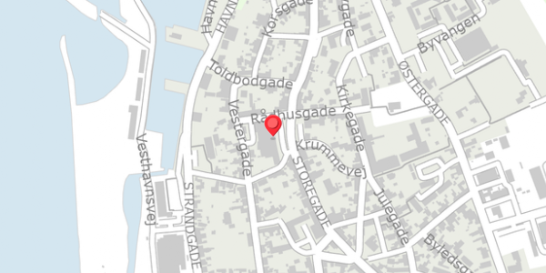Trafikstøjkort på Storegade 67, . , 3790 Hasle