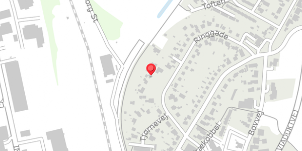 Trafikstøjkort på Ringgade 9B, . , 6330 Padborg