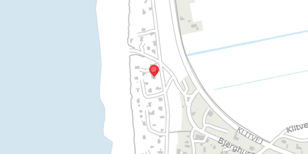Trafikstøjkort på Bjerghuse 32, 6990 Ulfborg