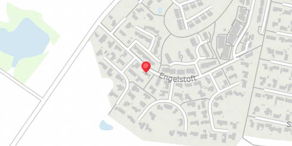 Trafikstøjkort på Engelstoft 40, 8520 Lystrup