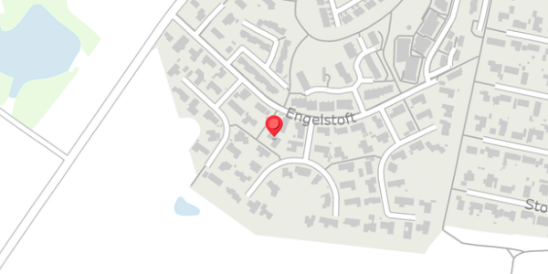 Trafikstøjkort på Engelstoft 48, 8520 Lystrup
