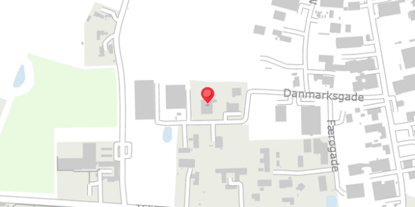 Trafikstøjkort på Danmarksgade 4, 4690 Haslev