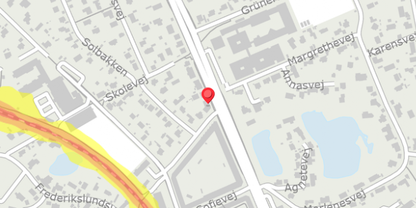 Trafikstøjkort på Kongevejen 341, . , 2840 Holte