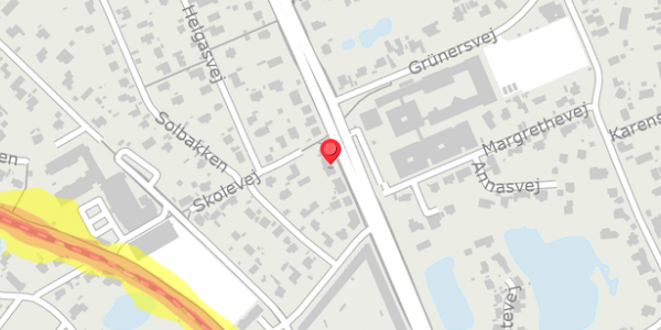 Trafikstøjkort på Kongevejen 347, . , 2840 Holte