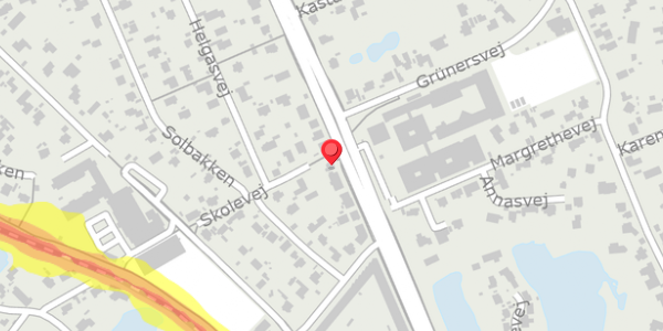 Trafikstøjkort på Kongevejen 349, . , 2840 Holte