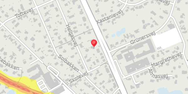 Trafikstøjkort på Kongevejen 361, . , 2840 Holte