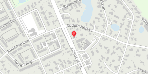 Trafikstøjkort på Kongevejen 408, . , 2840 Holte