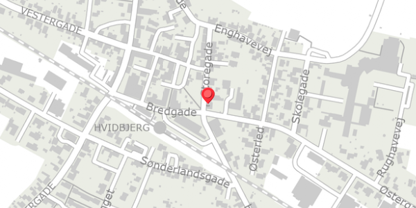 Trafikstøjkort på Storegade 2, 7790 Thyholm