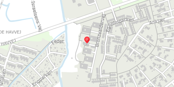 Trafikstøjkort på Bronzealdervej 8, 8300 Odder