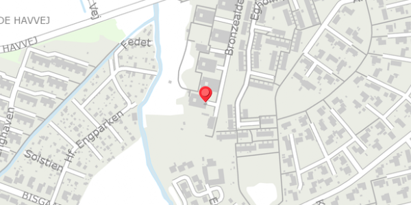 Trafikstøjkort på Bronzealdervej 14, . 2, 8300 Odder
