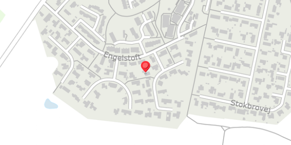 Trafikstøjkort på Engelstoft 98, 8520 Lystrup