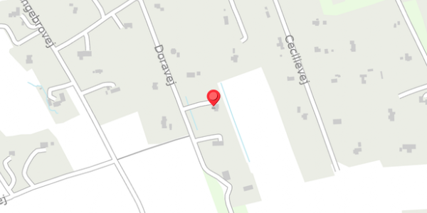 Trafikstøjkort på Doravej 5, 9881 Bindslev