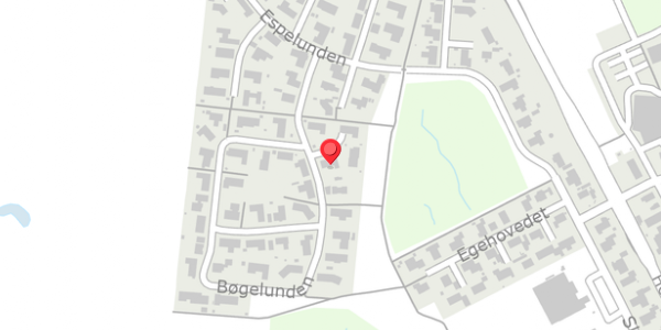 Trafikstøjkort på Bøgelunden 7, 8300 Odder