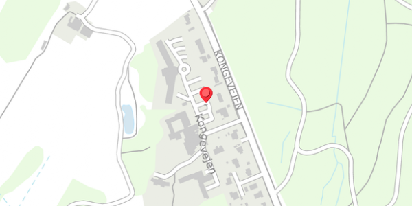 Trafikstøjkort på Kongevejen 499, 2840 Holte