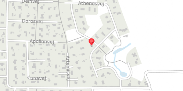 Trafikstøjkort på Athenesvej 68, . , 4200 Slagelse