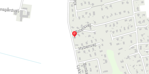Trafikstøjkort på Astersvej 2, 7620 Lemvig