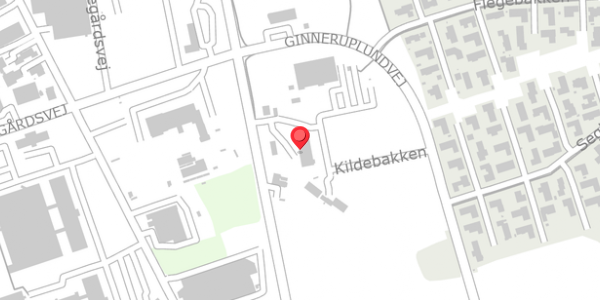 Trafikstøjkort på Skanderborgvej 13, 8370 Hadsten