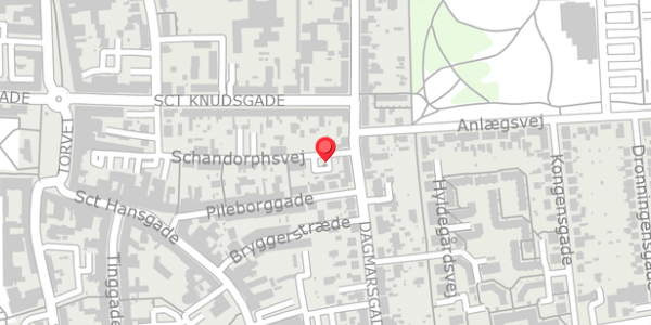 Trafikstøjkort på Schandorphsvej 46, . , 4100 Ringsted