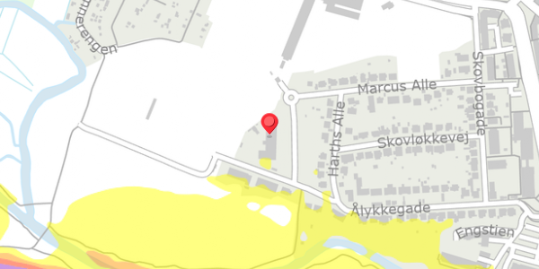 Trafikstøjkort på Marcus Alle 34, . , 6000 Kolding