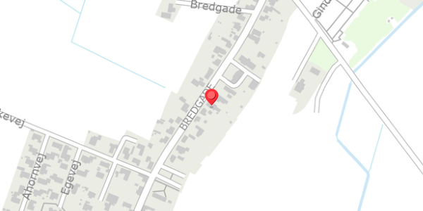 Trafikstøjkort på Bredgade 25, 7540 Haderup