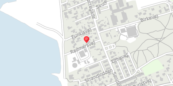 Trafikstøjkort på Radmersvej 6, . , 3390 Hundested